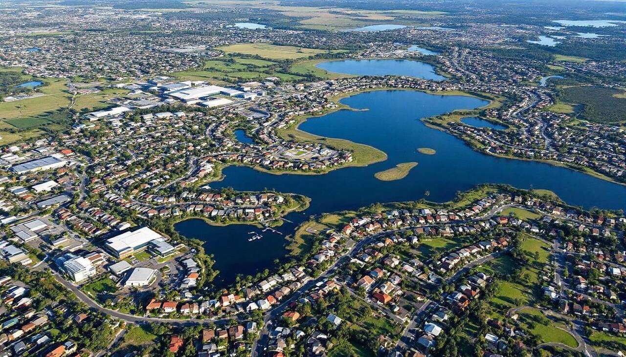 North Lakes QLD aerial